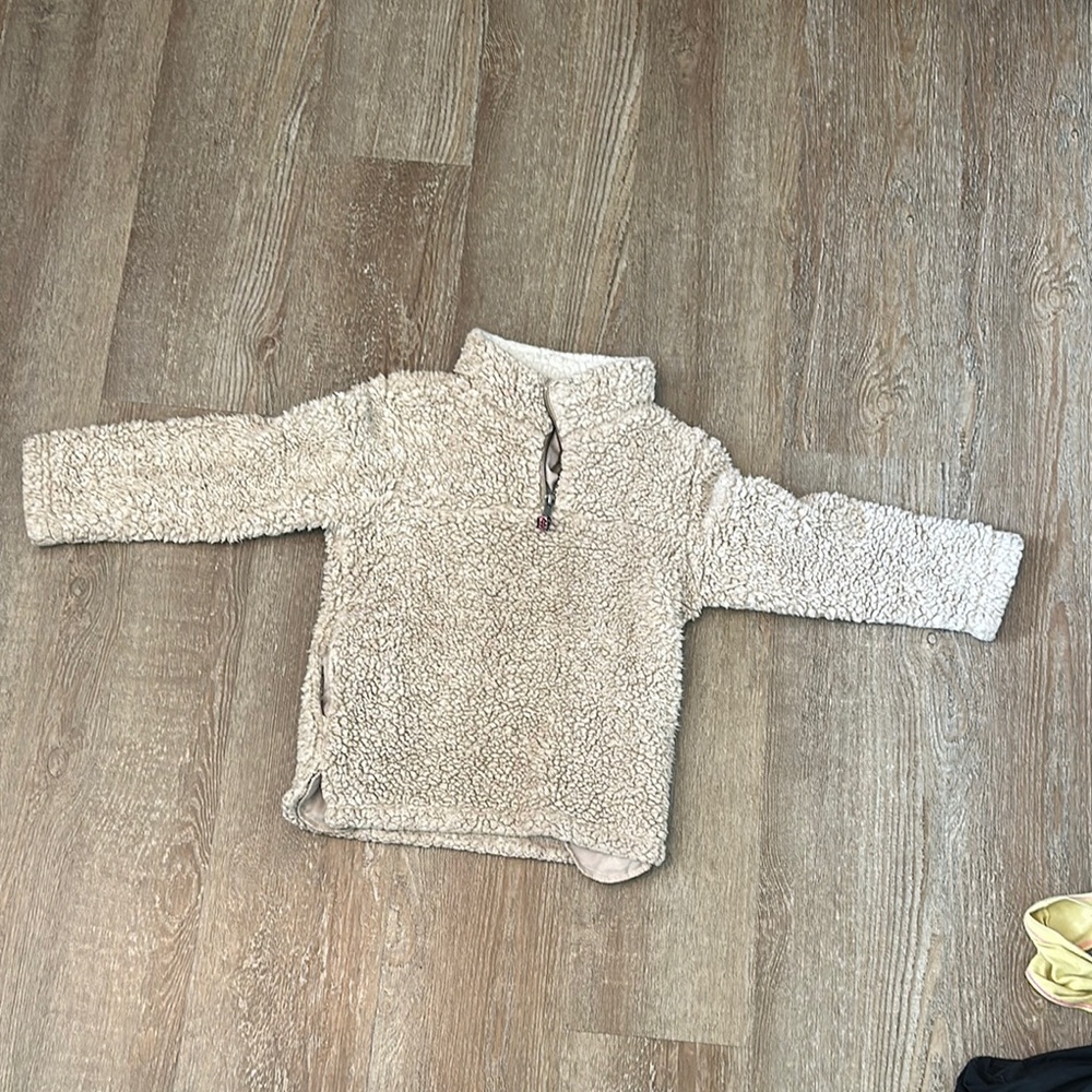 Copper Key Cream Sherpa Jacket